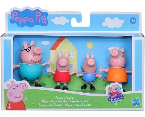 Set 4 Figuras Peppa Pig - Mosca 0