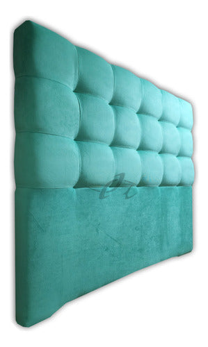 Tufted Upholstered 2 1/2-Plaza Bed Headboard One-k Decco 48