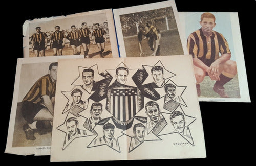 Lote De 5 Láminas Coleccionables Del Club Atlético Peñarol 0