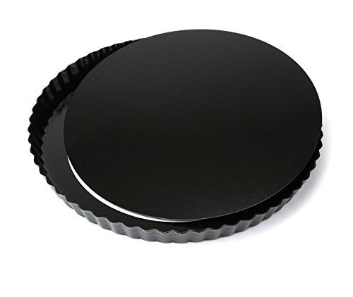 Tosnail Nonstick Pan De Quiche De 11 Pulgadas, Tart Pie Pan 0