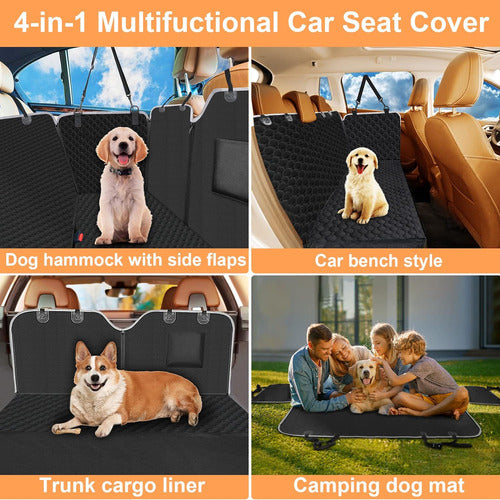 Fundas De Asiento De Coche Para Perros, Cubierta Impermeable 4