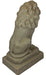 Emsco Group Guardian Lion Statue - Natural Sandstone Appearance 2