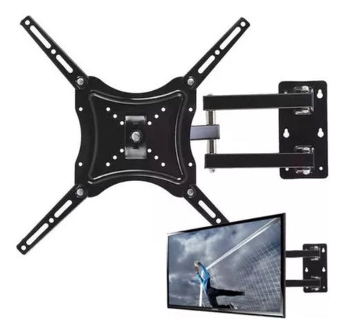 Generic Wall Mount Bracket for TV/Monitor 14-55 Black 7