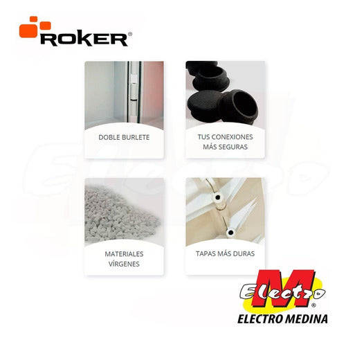 Waterproof IP65 Plastic Cabinet PRG 357/1 by Roker Electro Medina 1