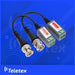 Pack Balun Connector + DC Male Female Plug CCTV 2