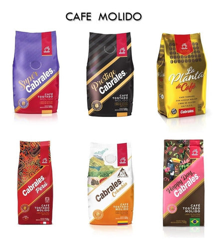 Cabrales 6x Cafe Molido Cabrales Prestige 500gr 3kg Tostado 4