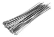 Marine Grade Stainless Steel 100 Piece Metal Cable Ties 4