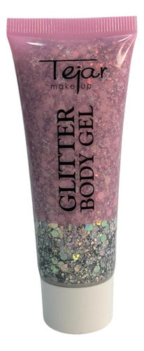 Tejar Glitter Body Gel Para Maquillaje Y Peinados (Pack X 3) 2