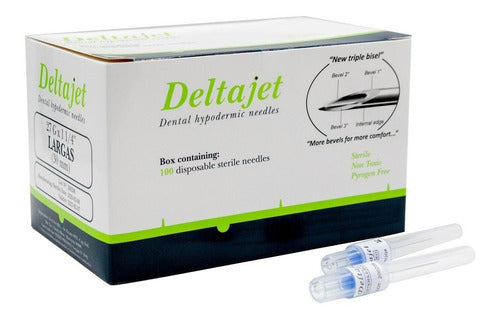 Deltajet Dental Needles Box of 100 Units 1