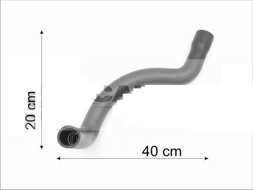 Manguera Radiador Inferior Para Ford Falcon 3.0 3.6 82/87 0