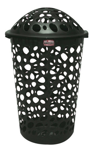 Colombraro Plastic Laundry Hamper Basket Pack of 6 0