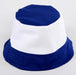 Handmade Blue and White Reversible Piluso Hat 0