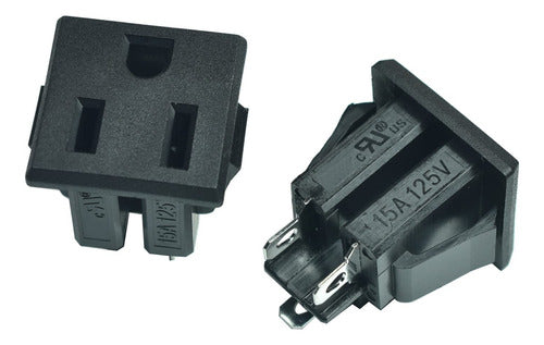 Filshu 3-Pin US Power Plug 1