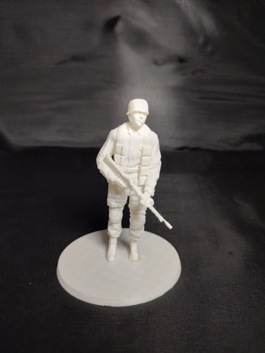 German Paratroopers Mod2 Scale 1/16 (12cm) White 1