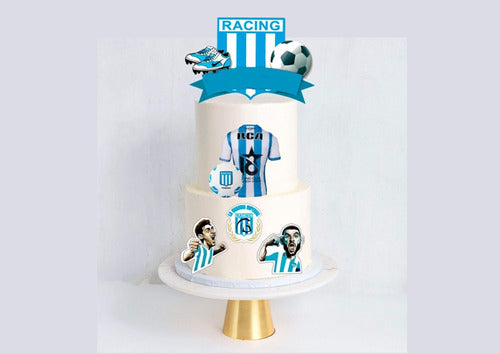 Laminas.verden Topper Torta Racing Club 0