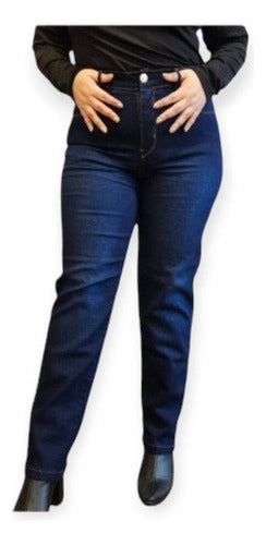 JPM Straight Stretch Jeans for Women Size 48 to 60 0