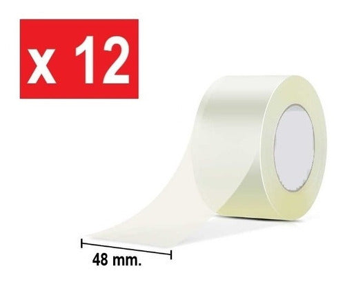 Cinta Adhesiva Transparente Pl Packaging 48x100 - 12 Unidade 1