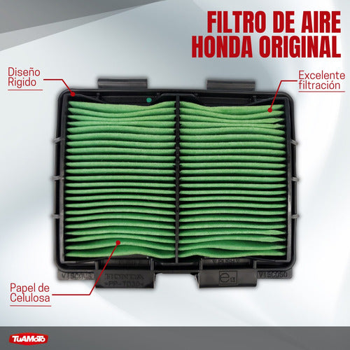 Honda Original Service Kit Filters and Semi-Synthetic Oil for CRF 250L 2