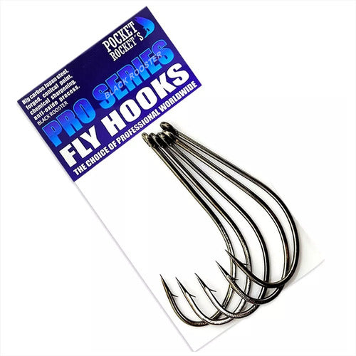 Pocket Rocket's B100S Type Gamakatsu B10S Fly Tied Hook 10