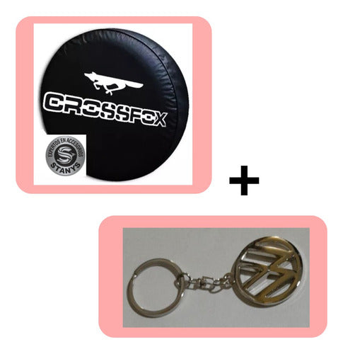 STANYS Auxiliary Wheel Cover + Metal Keychain 0