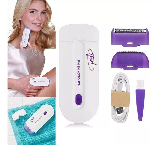 Rechargeable USB Depilator for Face, Body, and Legs Shaver 2