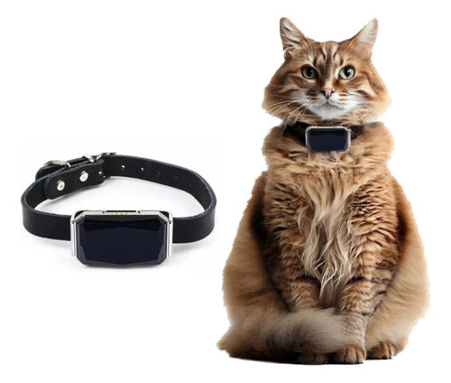 Mini Tracker GPS Pet Locator Collar for Cats 0