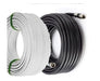 Cable Coaxil Rg6 Armado C/ Conector 1 De 10mts Y Otro De25mt 0