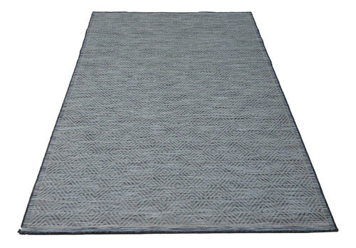 Modern Geo Pattern Jute-Like Carpet 160x230cm Imported by TODD 1