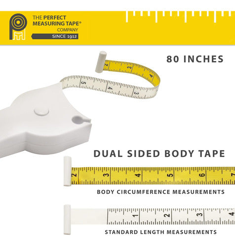 Perfect Measuring Tape Cinta Metrica Para Cuerpo Costurero 2 Metros Verde 1