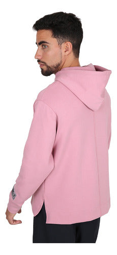 Under Armour Summit Knit Training Sweatshirt for Men in Pink 2