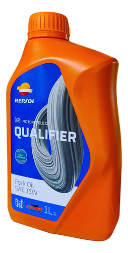 Oleo De Bengala Repsol Qualifier Sae 15w Fork Oil 1 Litro 0