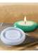 Round Silicone Candle Holder Mold for Resin Cement 2