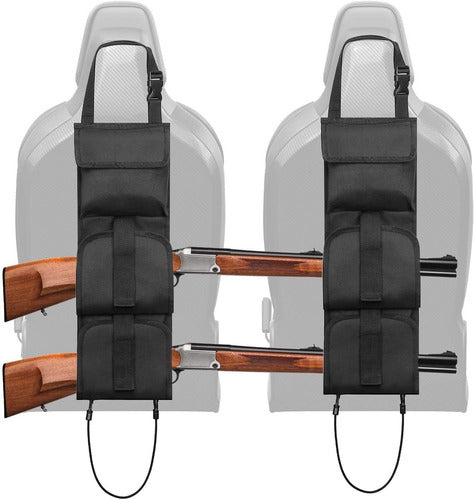 Joytutus Seat Back Gun Rack for Rifles and Shotguns 0