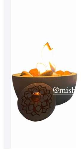 Mishinadeco Yellow Vintage Fire Pit 3