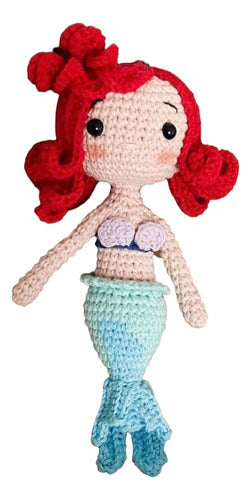 Indiana Amigurumis Amigurumi Plush Mermaid 0