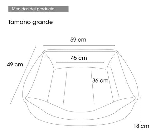 Pawfy Large Pet Moses Bed 2