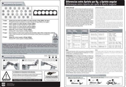 Juntas Illinois Juego Descarbo Illinois P/ Cummins Agricola 8.3 S/tc 4