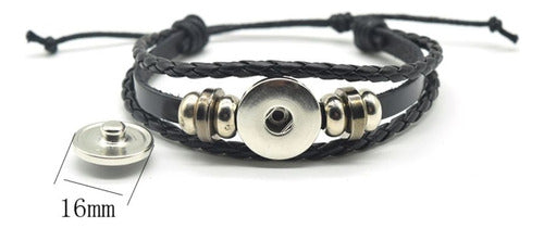 Adjustable Yin Yang Cats Leather Bracelet Unisex 1