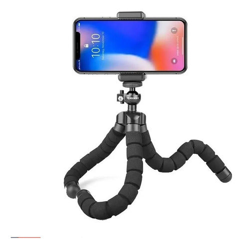 Spider Octopus Tripod 17cm GoPro Cellphone with Included Head 11