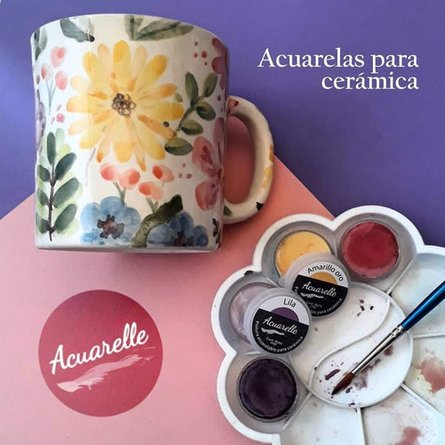 Acuarelas Para Cerámica - Acuarelle 1