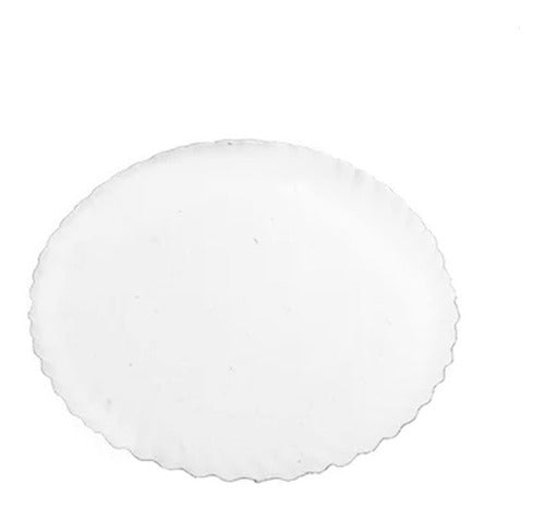 Pack of 100 White Cardboard Tray Nº 16 1