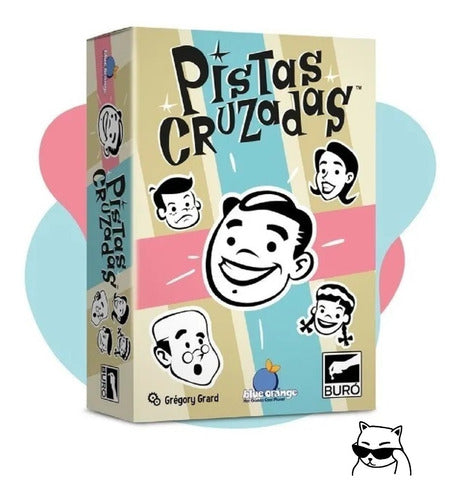 Buró Juego Pistas Cruzadas Roles Ocultos Cartas Cooperativo 4