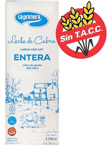 La Primera Long Life Goat Milk Without TACC 1 Lt X3 1