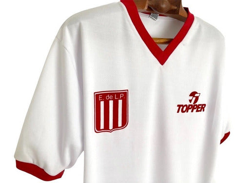 Estudiantes Champion 1982-1983 White Mc Retro T-Shirt 1