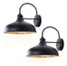 Goalplus 2 Pack Outdoor Swanneck Barn Light With Wall Mount, 0