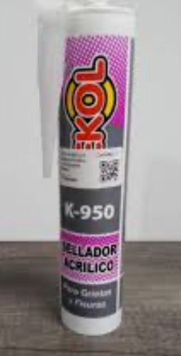 Masilla Acrilica Elastica, Kekol, K-950 400 Gr 4