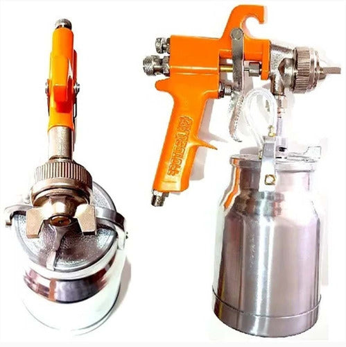 Lüsqtoff High-Pressure Spray Gun AS-1050 1.8 Lts 1 Liter 0