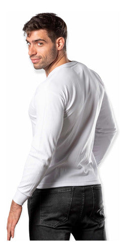 Elifec Thermal Long Sleeve V-Neck Shirt 2