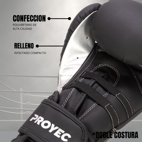 Proyec NITRO MMA Kickboxing Muay Thai Boxing Gloves 9