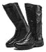 Bota Coturno Fran Boots Militar Com Ziper Moto Cano Longo 1